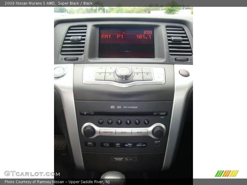 Super Black / Black 2009 Nissan Murano S AWD