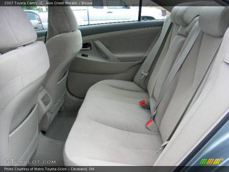 Aloe Green Metallic / Bisque 2007 Toyota Camry LE