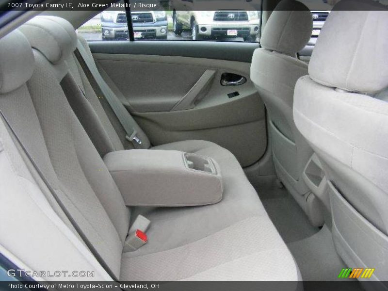 Aloe Green Metallic / Bisque 2007 Toyota Camry LE