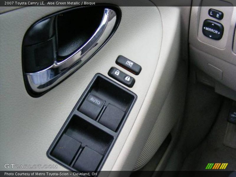 Aloe Green Metallic / Bisque 2007 Toyota Camry LE