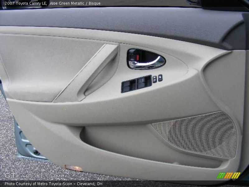 Aloe Green Metallic / Bisque 2007 Toyota Camry LE