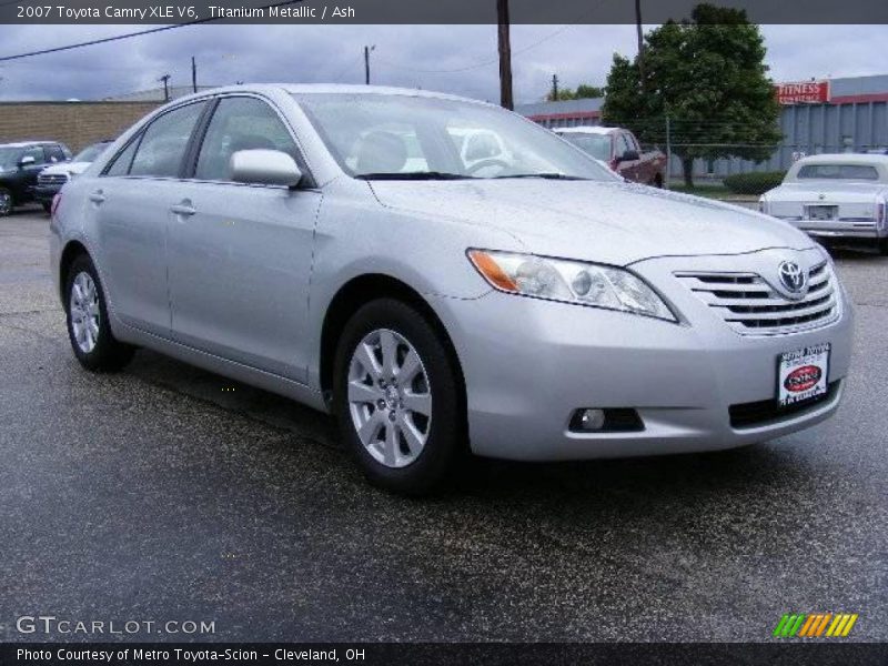 Titanium Metallic / Ash 2007 Toyota Camry XLE V6