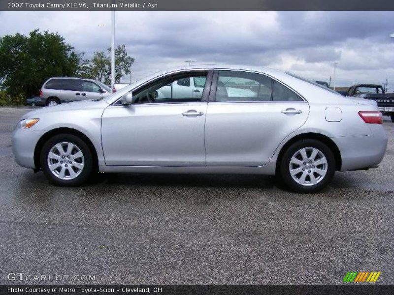 Titanium Metallic / Ash 2007 Toyota Camry XLE V6