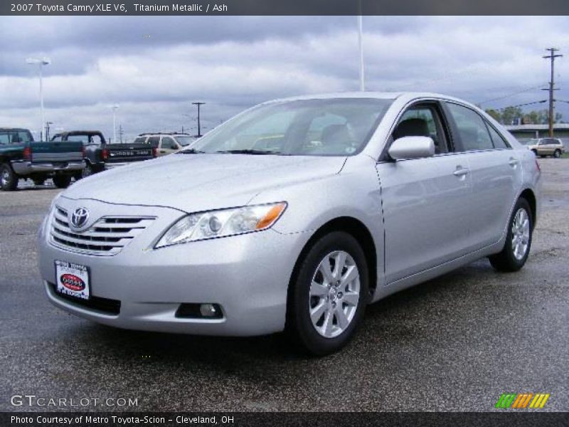 Titanium Metallic / Ash 2007 Toyota Camry XLE V6