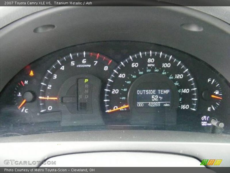 Titanium Metallic / Ash 2007 Toyota Camry XLE V6