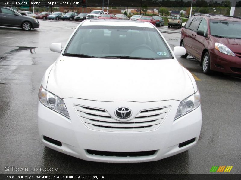 Super White / Ash 2008 Toyota Camry LE