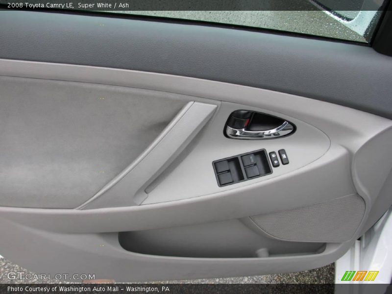 Super White / Ash 2008 Toyota Camry LE