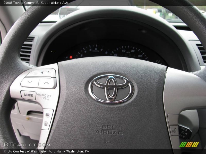 Super White / Ash 2008 Toyota Camry LE