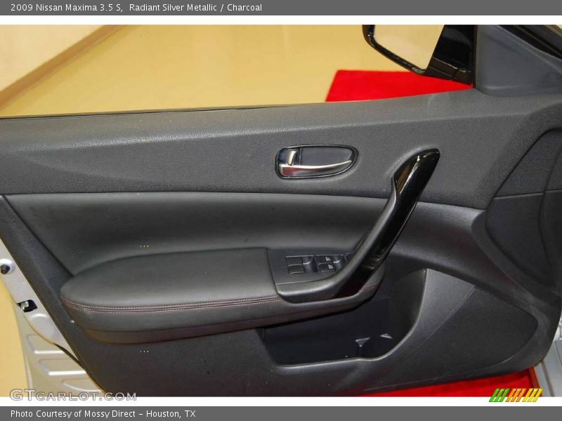 Radiant Silver Metallic / Charcoal 2009 Nissan Maxima 3.5 S