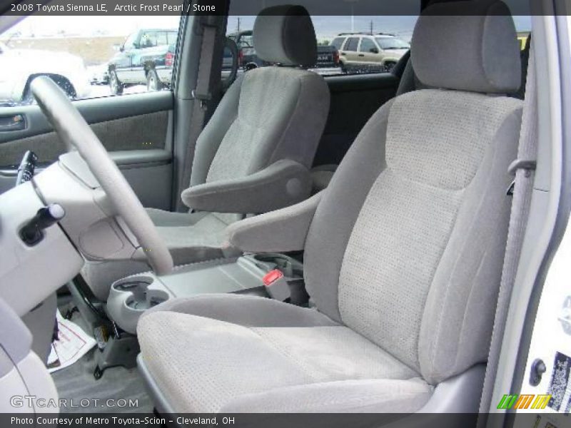 Arctic Frost Pearl / Stone 2008 Toyota Sienna LE