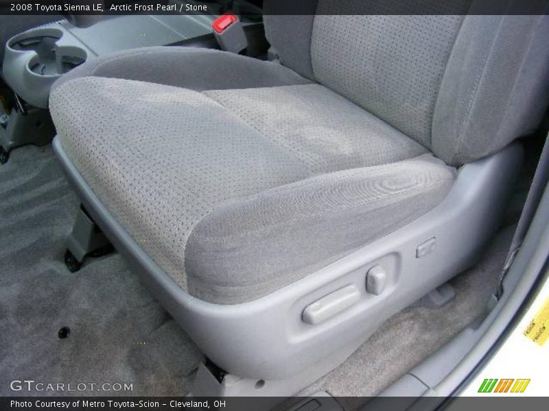 Arctic Frost Pearl / Stone 2008 Toyota Sienna LE