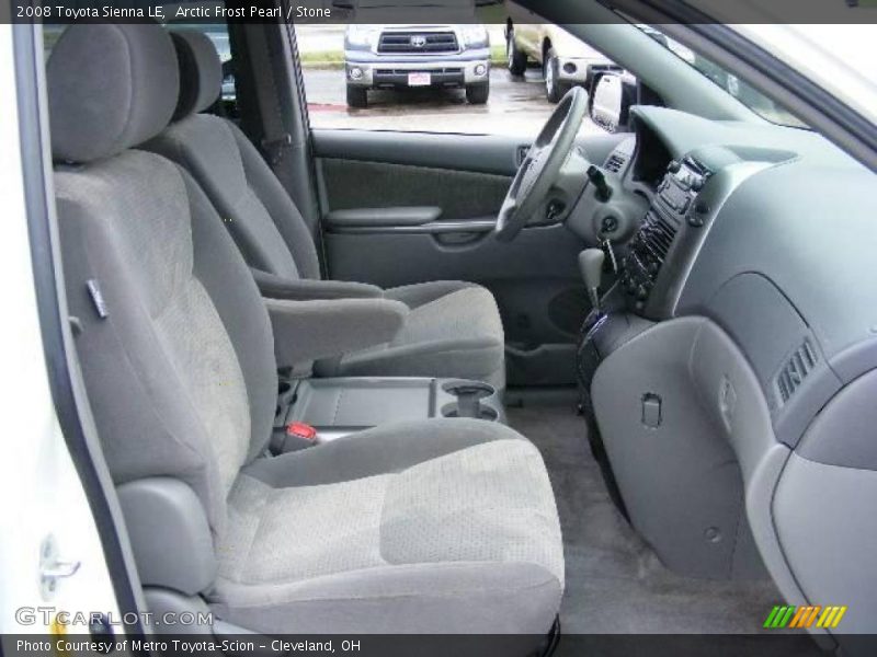 Arctic Frost Pearl / Stone 2008 Toyota Sienna LE