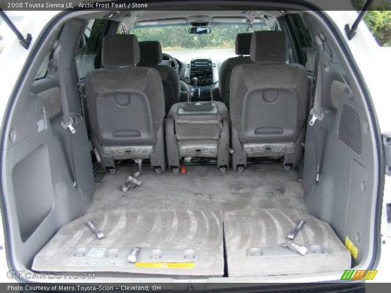 Arctic Frost Pearl / Stone 2008 Toyota Sienna LE