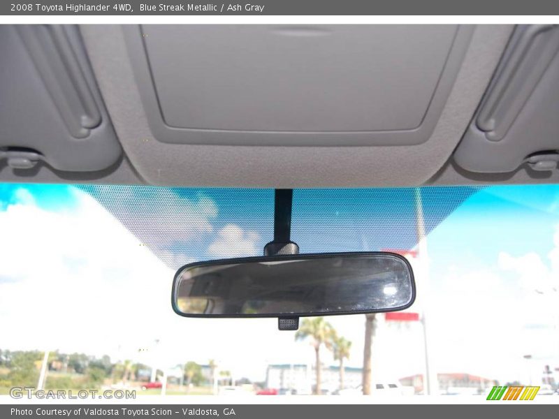 Blue Streak Metallic / Ash Gray 2008 Toyota Highlander 4WD