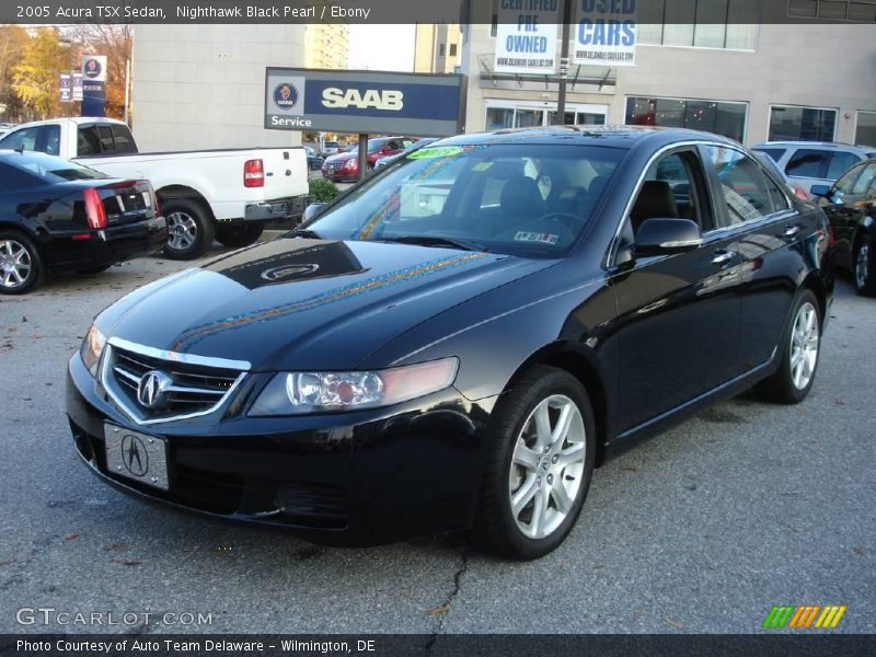 Nighthawk Black Pearl / Ebony 2005 Acura TSX Sedan