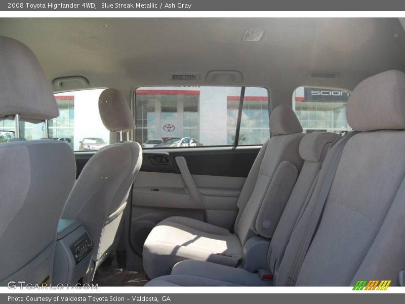 Blue Streak Metallic / Ash Gray 2008 Toyota Highlander 4WD
