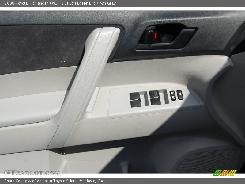 Blue Streak Metallic / Ash Gray 2008 Toyota Highlander 4WD