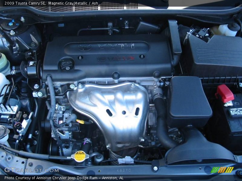 Magnetic Gray Metallic / Ash 2009 Toyota Camry SE
