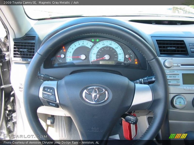 Magnetic Gray Metallic / Ash 2009 Toyota Camry SE