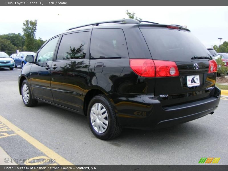 Black / Stone 2009 Toyota Sienna LE