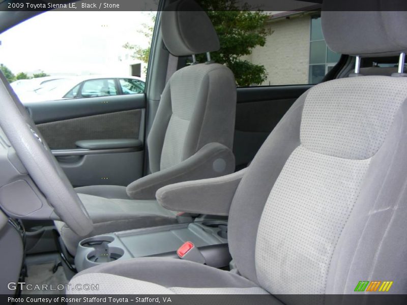 Black / Stone 2009 Toyota Sienna LE