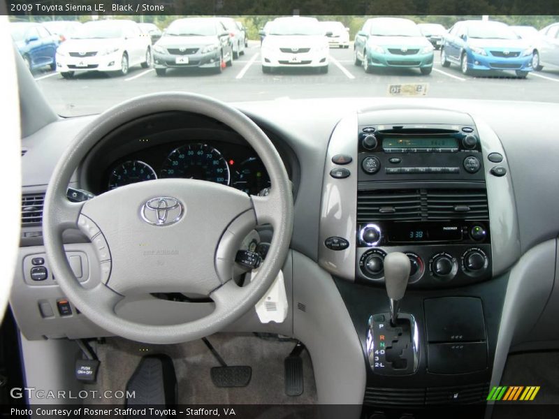 Black / Stone 2009 Toyota Sienna LE