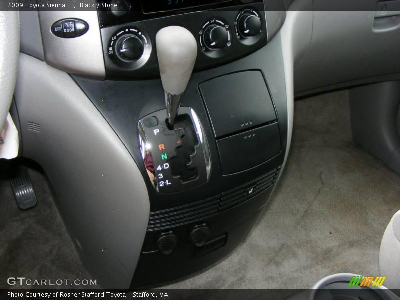 Black / Stone 2009 Toyota Sienna LE