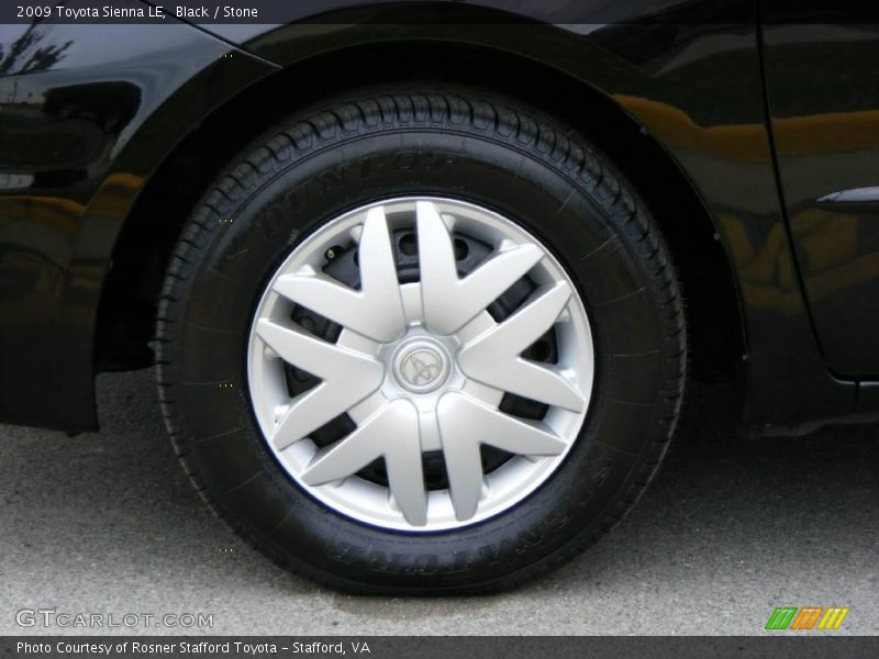 Black / Stone 2009 Toyota Sienna LE