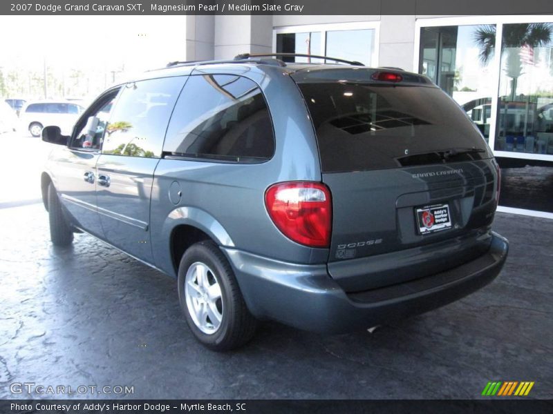Magnesium Pearl / Medium Slate Gray 2007 Dodge Grand Caravan SXT