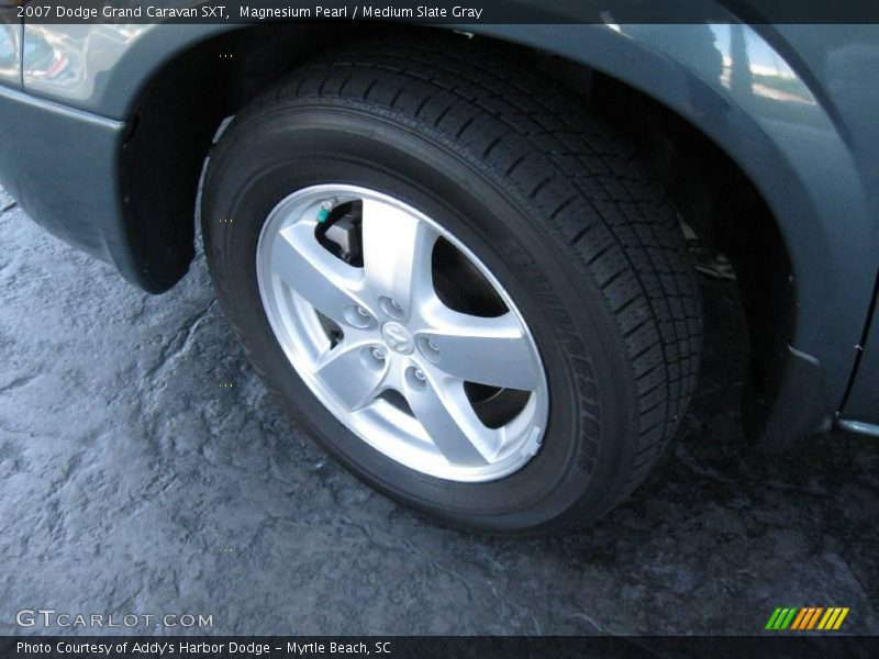 Magnesium Pearl / Medium Slate Gray 2007 Dodge Grand Caravan SXT
