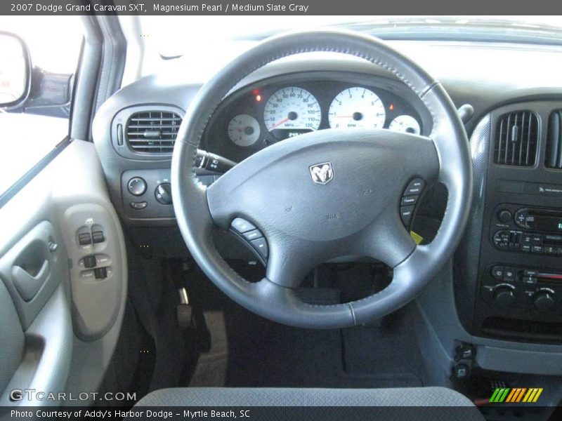 Magnesium Pearl / Medium Slate Gray 2007 Dodge Grand Caravan SXT