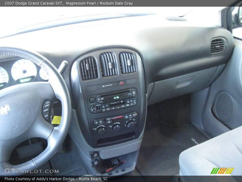 Magnesium Pearl / Medium Slate Gray 2007 Dodge Grand Caravan SXT