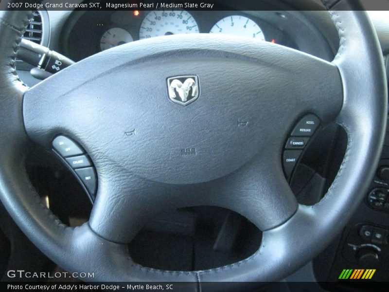 Magnesium Pearl / Medium Slate Gray 2007 Dodge Grand Caravan SXT