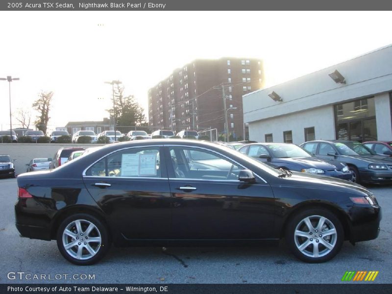 Nighthawk Black Pearl / Ebony 2005 Acura TSX Sedan