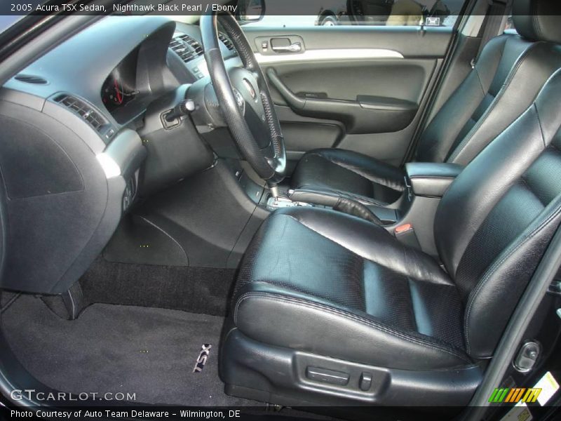 Nighthawk Black Pearl / Ebony 2005 Acura TSX Sedan