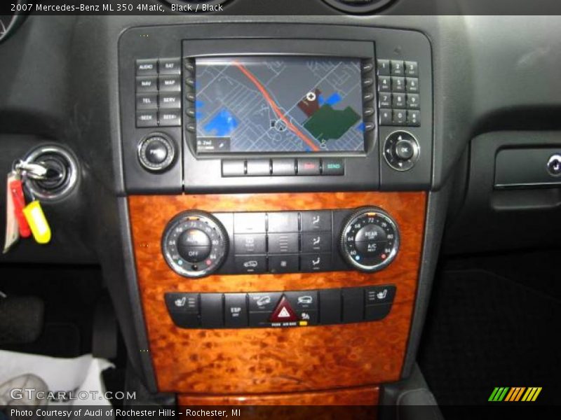 Black / Black 2007 Mercedes-Benz ML 350 4Matic