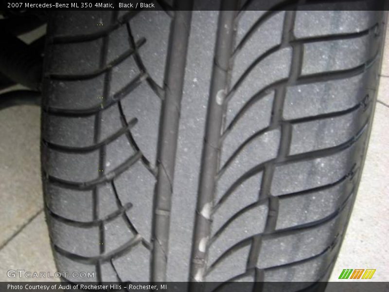 Black / Black 2007 Mercedes-Benz ML 350 4Matic
