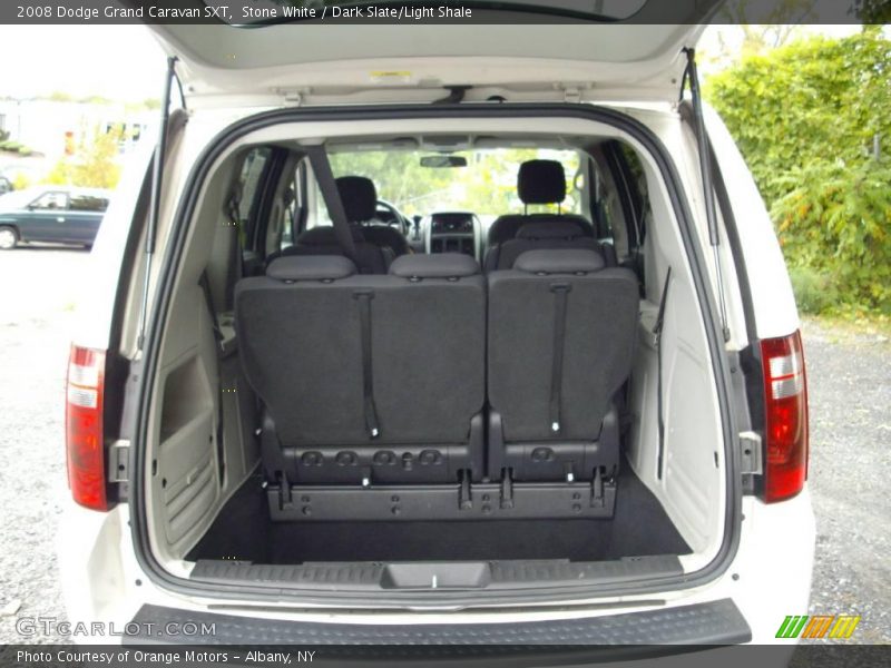 Stone White / Dark Slate/Light Shale 2008 Dodge Grand Caravan SXT
