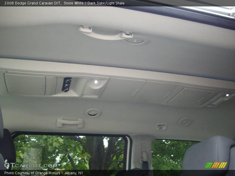 Stone White / Dark Slate/Light Shale 2008 Dodge Grand Caravan SXT