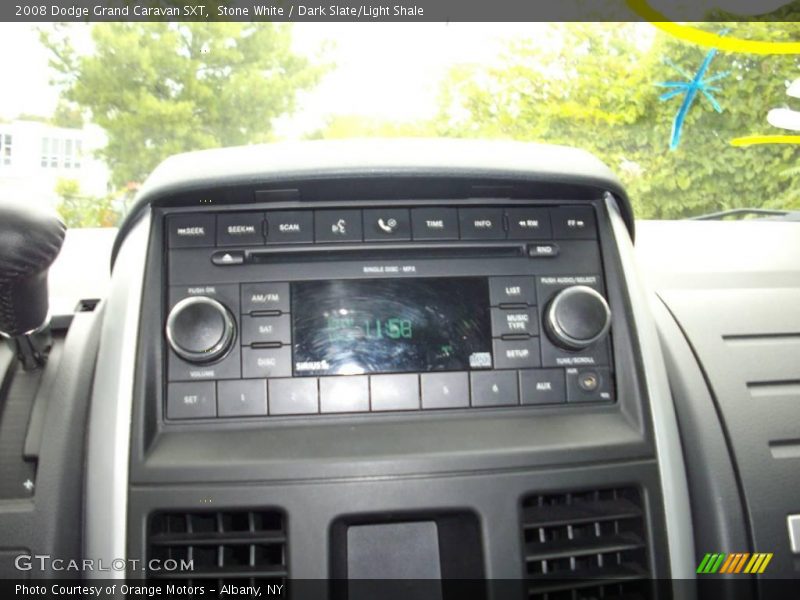 Stone White / Dark Slate/Light Shale 2008 Dodge Grand Caravan SXT