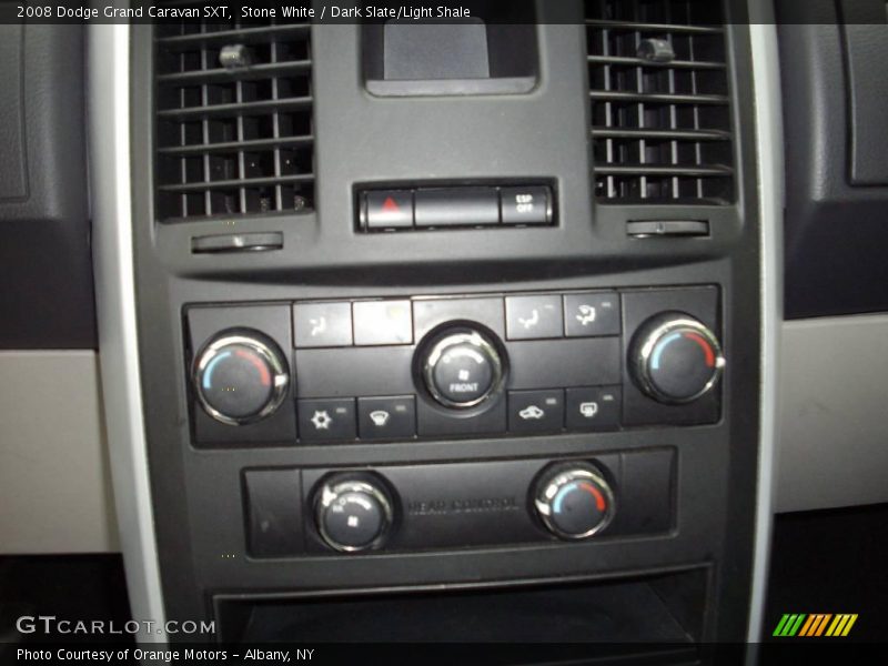 Stone White / Dark Slate/Light Shale 2008 Dodge Grand Caravan SXT