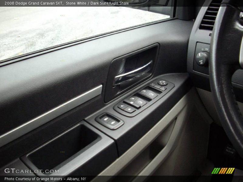 Stone White / Dark Slate/Light Shale 2008 Dodge Grand Caravan SXT