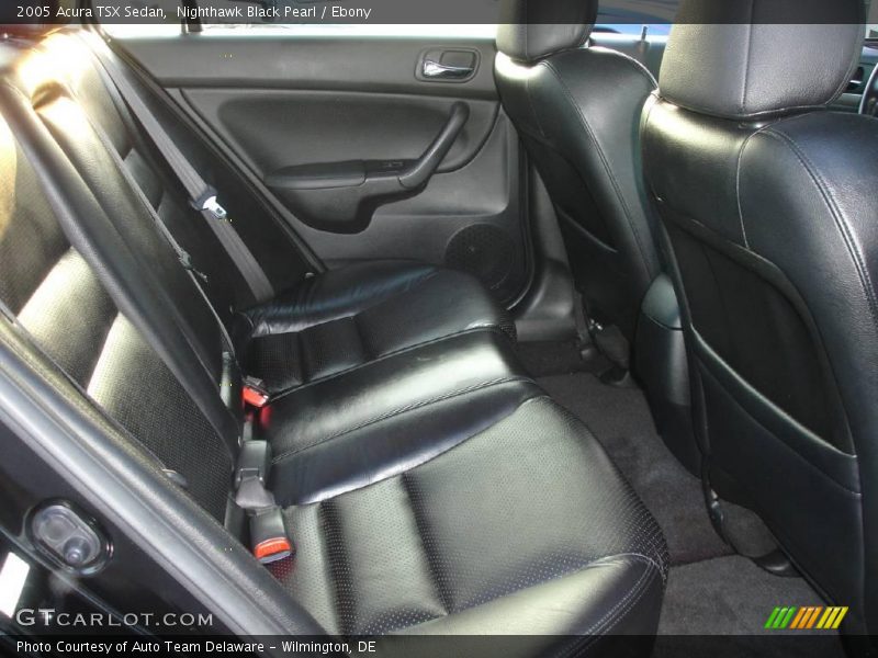 Nighthawk Black Pearl / Ebony 2005 Acura TSX Sedan