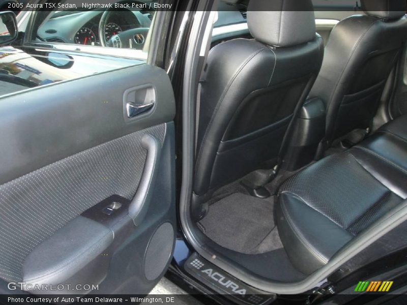 Nighthawk Black Pearl / Ebony 2005 Acura TSX Sedan