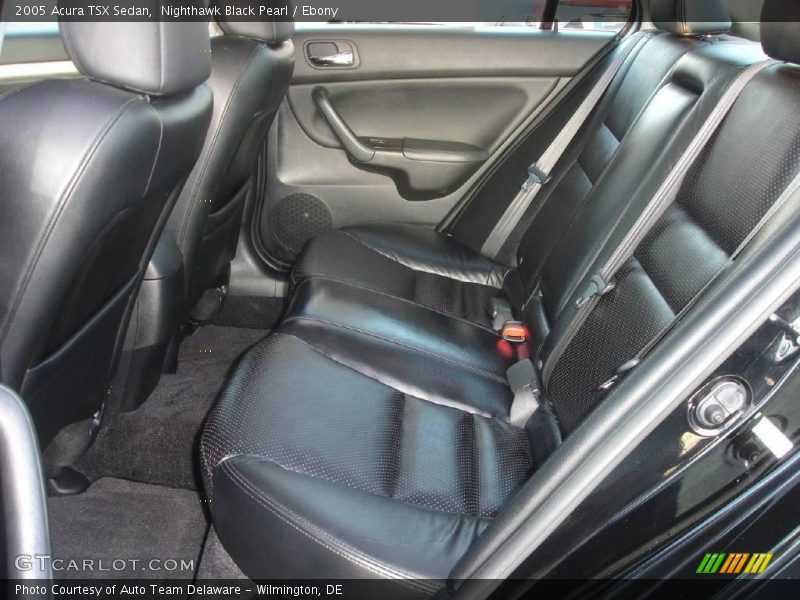 Nighthawk Black Pearl / Ebony 2005 Acura TSX Sedan