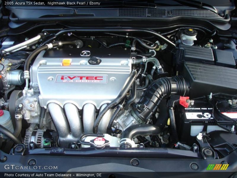 Nighthawk Black Pearl / Ebony 2005 Acura TSX Sedan