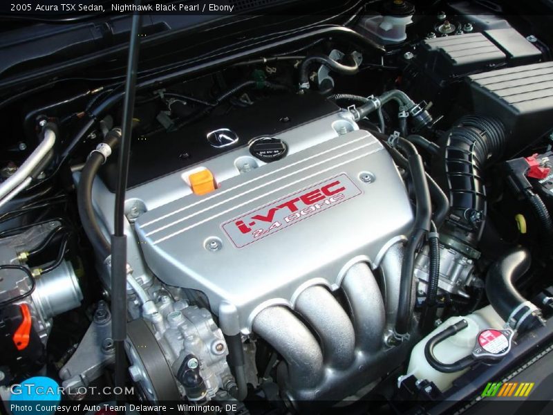 Nighthawk Black Pearl / Ebony 2005 Acura TSX Sedan
