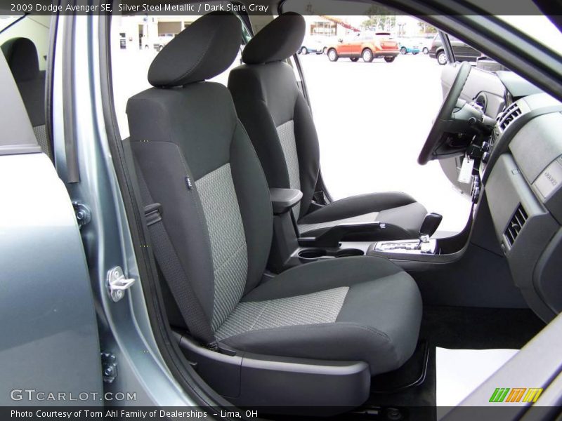 Silver Steel Metallic / Dark Slate Gray 2009 Dodge Avenger SE