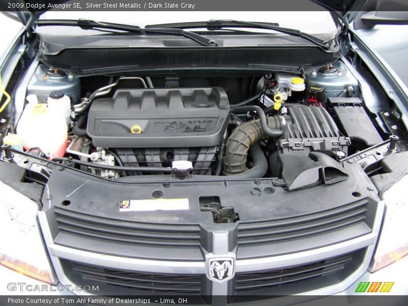 Silver Steel Metallic / Dark Slate Gray 2009 Dodge Avenger SE