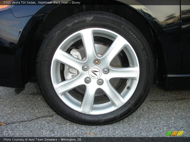 Nighthawk Black Pearl / Ebony 2005 Acura TSX Sedan